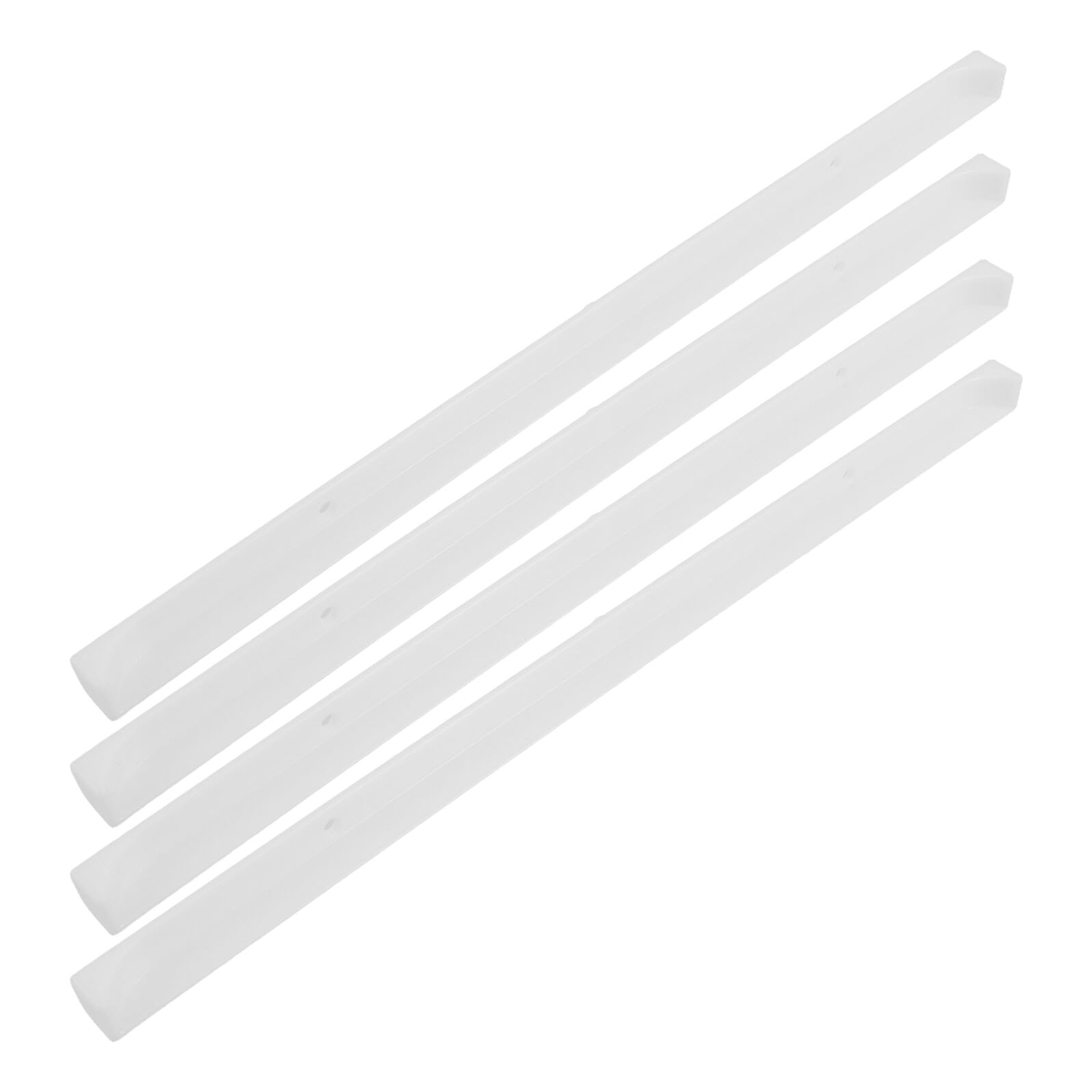 Correderas para cajones de 42 cm WOONEKY, guías de plástico ligeras para armarios, 2 pares