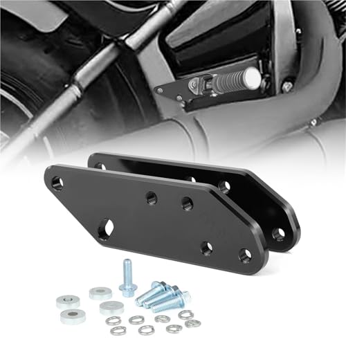 Extensions repose-pieds passager moto Kawasaki Vulcan 900 VN2000 contre les vibrations
