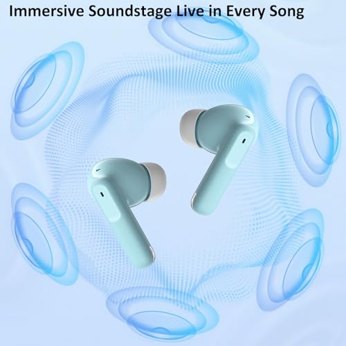 Wireless Ear buds 6-Mic Noise Canceling Large Dual LED Display 35H Playtime - image 7