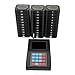 Produktbild Tangxi Pager-System, kabelloser Pager im Restaurant SU-669-S, Anrufsystem in Warteschlange, 30 Empfänger, 1 Tastatursender, 3 Ladestation, 4 Leistungsadapter (schwarz)