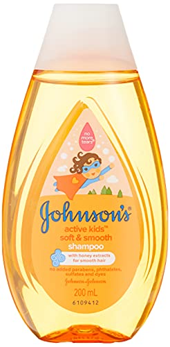 Johnsons Baby Soft and Smooth Shampoo 200ml (Packaging may vary)