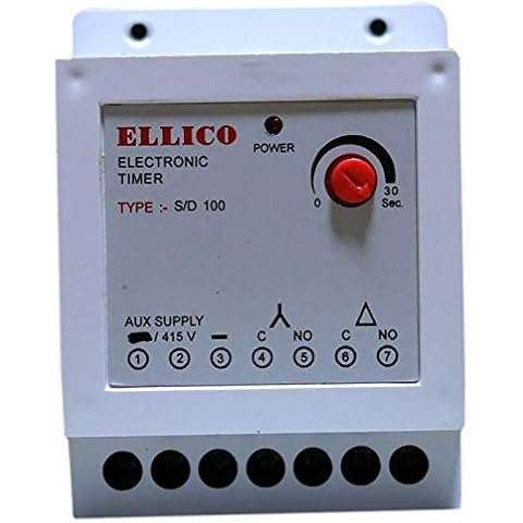Ellico Star Delta Timer-(S/D-100) White Cover