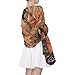 Tribal Anima Lion Earthy Color Long headband fashion head wraps for women for head bufanda para mujer