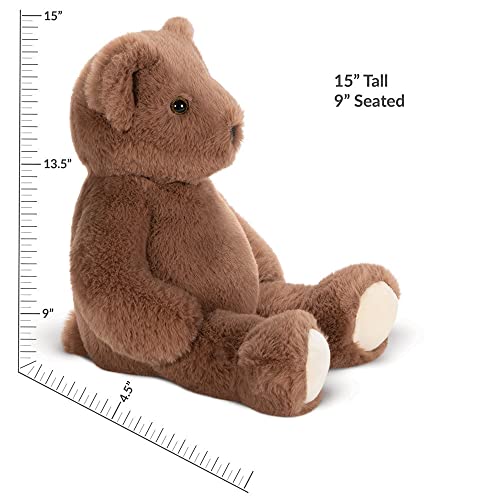 Vermont Teddy Bear Plush Bear - Teddy Bear Stuffed Animal, Chocolate, 15 Inch #TOP3
