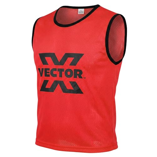Image of Vector X 100% Polyester Mesh High sweat absorbent Training Bibs | Ideal for Foot ball Soccer Basketball Volleyball, Track and Field Play | Lightweight Scrimmage Vests Pennies