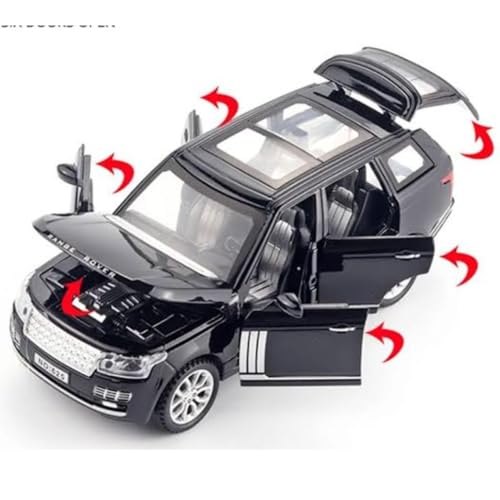 Image of Mashes Mercedes Brabus 700 Benz AMG G63 Model G-Wagon 1:32 Alloy Metal Pull Back Die-cast Car Metal Pullback Toy with Openable Doors & Light Music【Colors as Per Stock】 (Range Rover SUV)