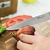 Knife Block with Kitchen Knives Set 14 Pieces Ultra Sharp Stainless Steel Knife for Kitchen Home Essentials Chef Knife Set and Steak Knives Set of 6 with Wood Block