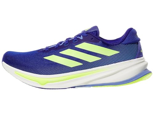 Image of adidas Men's Supernova Rise 2 Running Shoes Sneaker, Lucid Blue/Yellow/Blue Fusion, 11.5 UK