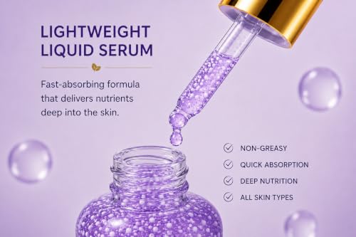 Ornave' Bakuchiol Multi-Peptide Renewal Serum – Anti-Aging Face Serum with Bakuchiol, 13 Peptides, Ceramide, Niacinamide & Multi-Hyaluronic Acid for Firming and Hydration, 30ml - Image 3