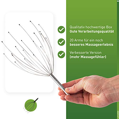 Kopfmassage-Spinne von Lavamd – Entspannung für den Kopf
