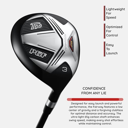 PGF Labs Men's Gold TP BG-77 Complete Golf Club Package Set [14-Pieces][Flex: Regular] [Hand: Right] [Length: Standard] - Thumbnail 4