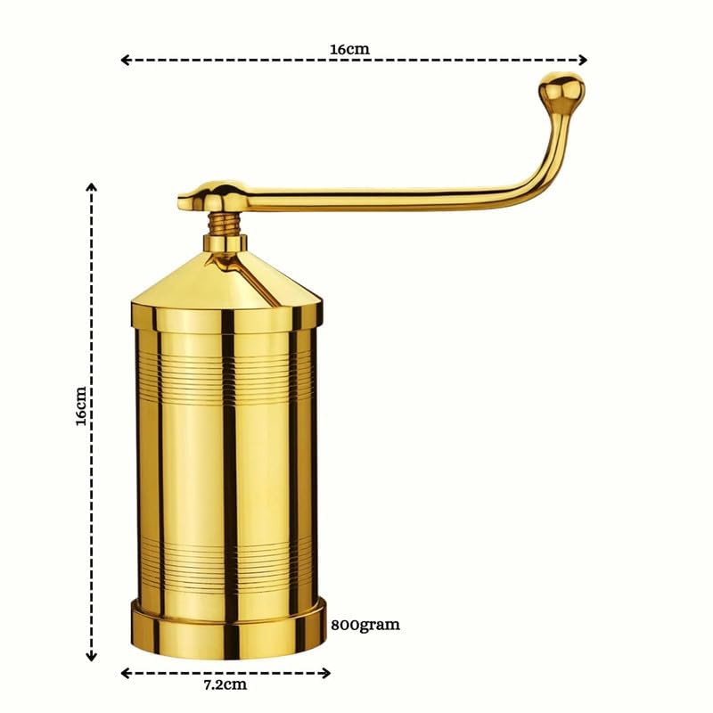 Image of Thangam Pure Brass 1000 gm Sev Sancha Machine with Free 8 Different Jali for Making Different Types of Sevaiya, Sev, Gathiya Murukku, Chakli, Bhujia Etc, Vegetable Cutting Board, Measuring Spoons