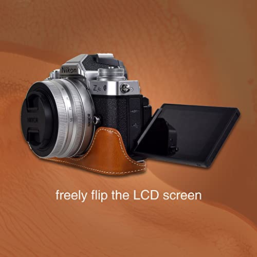 Funda de cuero PU para cámara Nikon Z fc Zfc miniatura 5