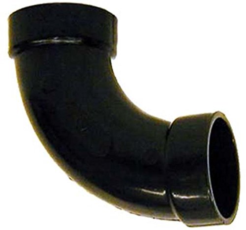 Genova Products 83820 ABS-DWV 90-Degree Long Sweep Elbows, 2