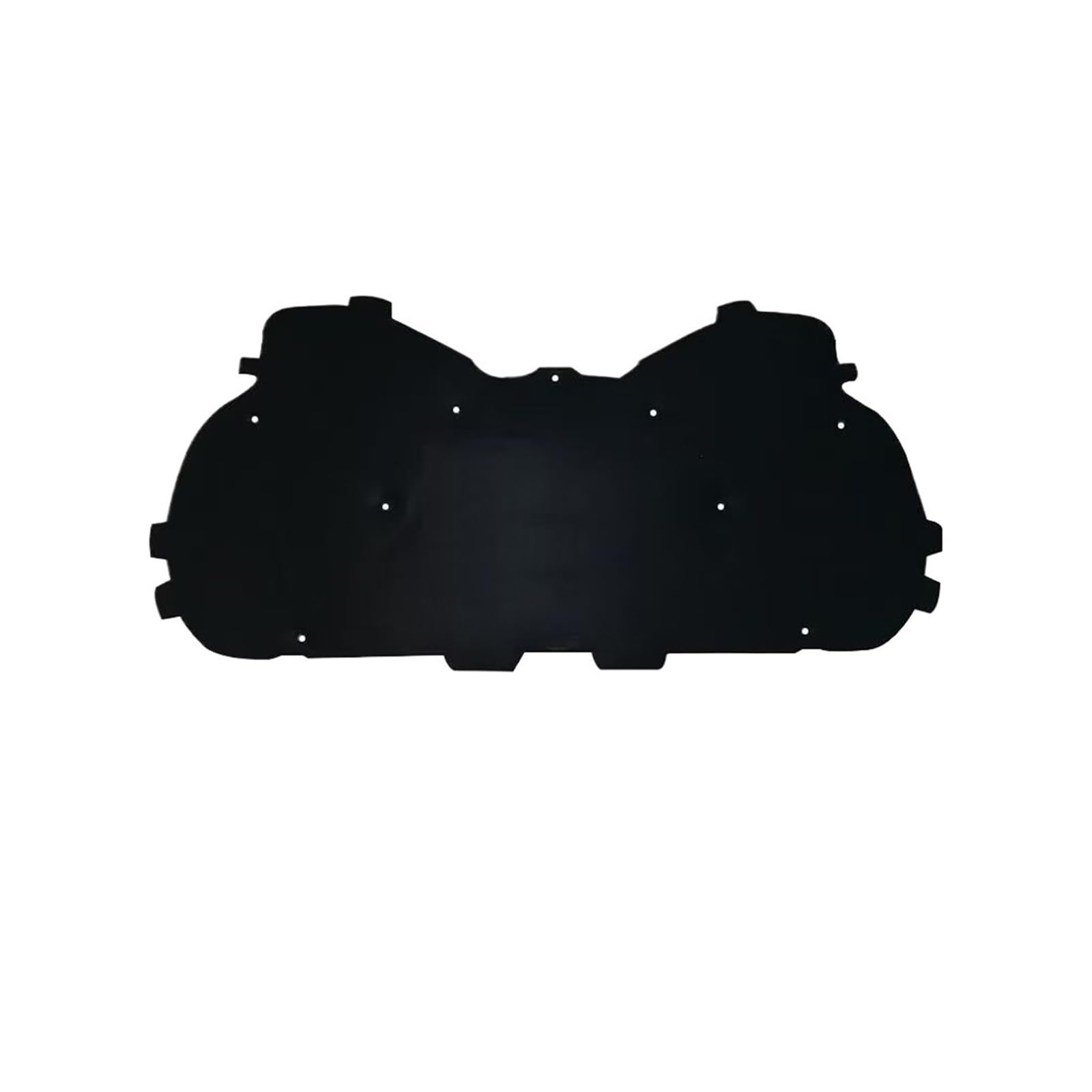 Wuqqxxqcm Black 2009 -2025 Compatible For Audi Q3 Q3l Auto Hood Engine Sound Heat Insulation Cotton Pad Soundproof Heat Insulation Mat(Black)