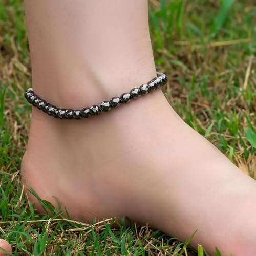 Image of MagnetRX Womens Magnetic Ankle Bracelet - Ultra Strength Magnetic Anklets with 34 Magnets - Titanium Ankle Bracelets for Women