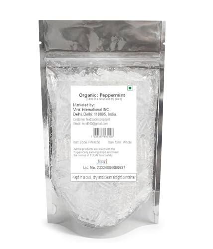 Image of Virat International INC Peppermint Whole Crystals (50, Grams)