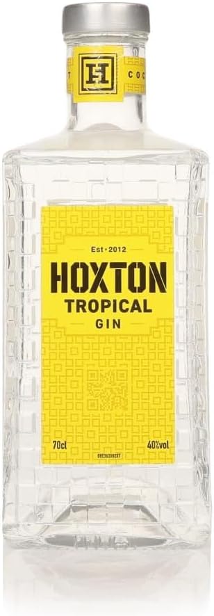Tropical Coconut & Grapefruit Gin | 70cl, 40% ABV | Premium Flavoured Gin with 7 Natural Botanicals | Filtered Through Coconut Shells | Enjoy Neat or in Cocktails