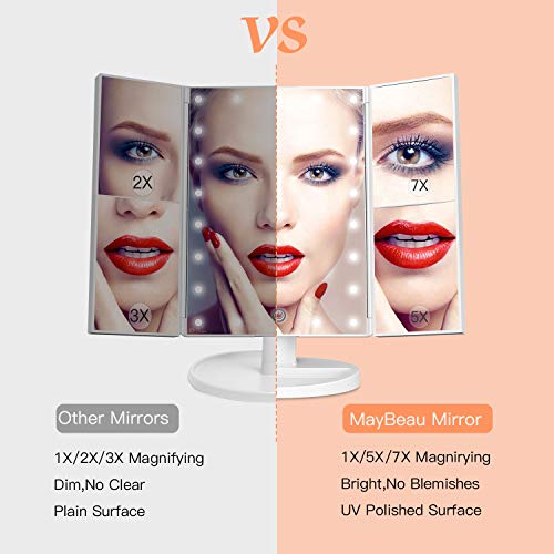 Bestope Makeup Mirror With Lights 7x 5x Buy Online In Faroe Islands At Desertcart