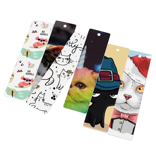Marque-pages en métal chats raffinés et résistants pour vos livres