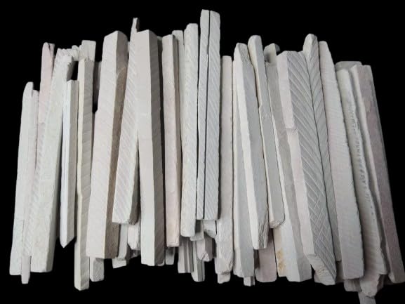 Slate Pencil Slate Pencils For Drafting Drawing Chalk Pencils Good In Taste Readt To Eat Tasty Slate Pencils Pack Of 5 KG, Off White