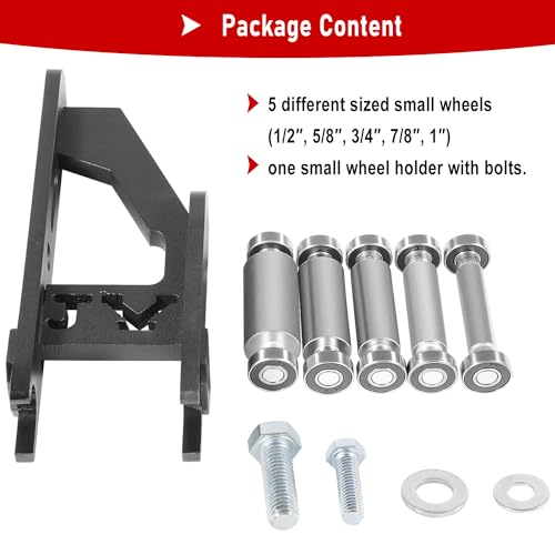 5-Piece Steel Small Wheel Kit