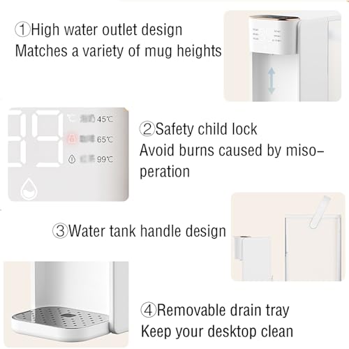 Tetera eléctrica SinSed con control de temperatura y capacidad 3L miniatura 5