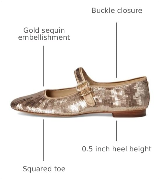 Image of Sam Edelman Women's Michaela Mesh Ballet Flats