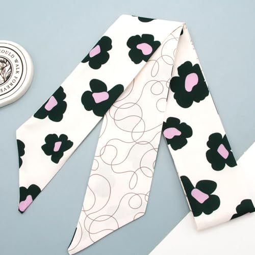 3 Pack Purse Scarf Set,Silk Ribbon Scarves for Bags Head Scarf for Handbag Handle Scarf Band Hair Neck Scarf for Women Fashion Holiday Gifts Wrapping,393