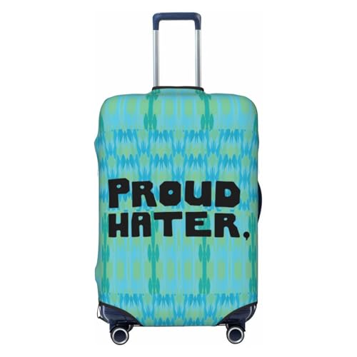 Proud Hater Suitcase Cover,Luggage Protector Suitcase Covers For Luggage,Luggage Covers for Suitcase (X-Large)