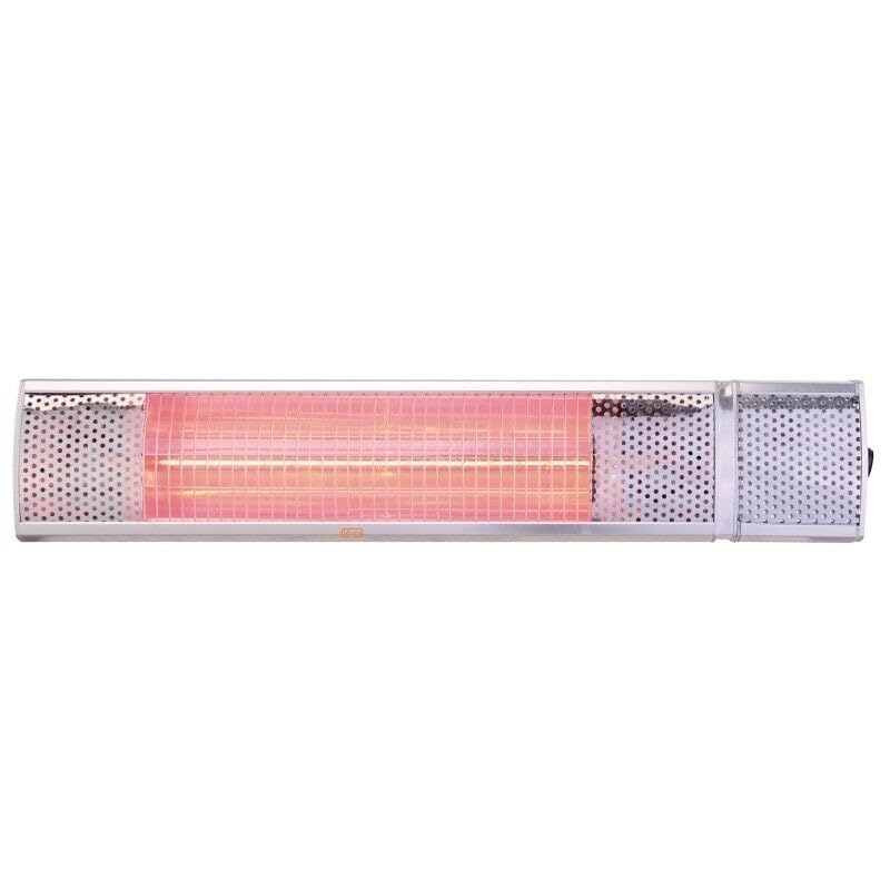 VINCO 70165 STUFA ALOGENA DA ESTERNI A PARETE ANTIPIOGGIA/ANTIPOLVERIE A PARETE 2000W