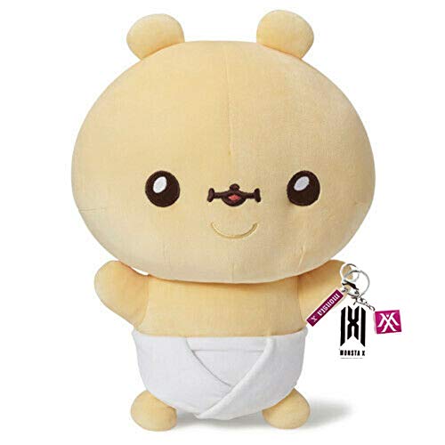 Kpop Monsta X BEBEGOM Body Cushion Softness and Comfort+Key Chain for Gifts (Bebegom)