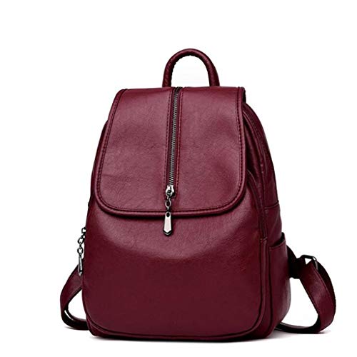 Sac à dos en cuir pour femmes avec bandoulière, un accessoire minimaliste et raffiné