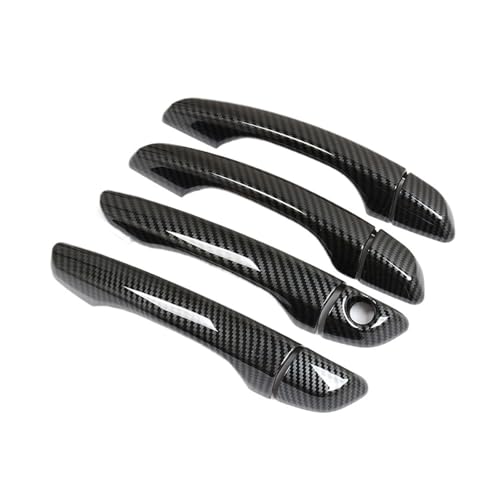 Couvercle en fibre de carbone pour poignée de porte Citroën DS7 Crossback 2018-2021