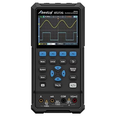 70MHz Digital Oscilloscope 3 in 1 Functions Oscilloscope + Multimeter + Generator/Signal Source with 2+1 Channels Cover