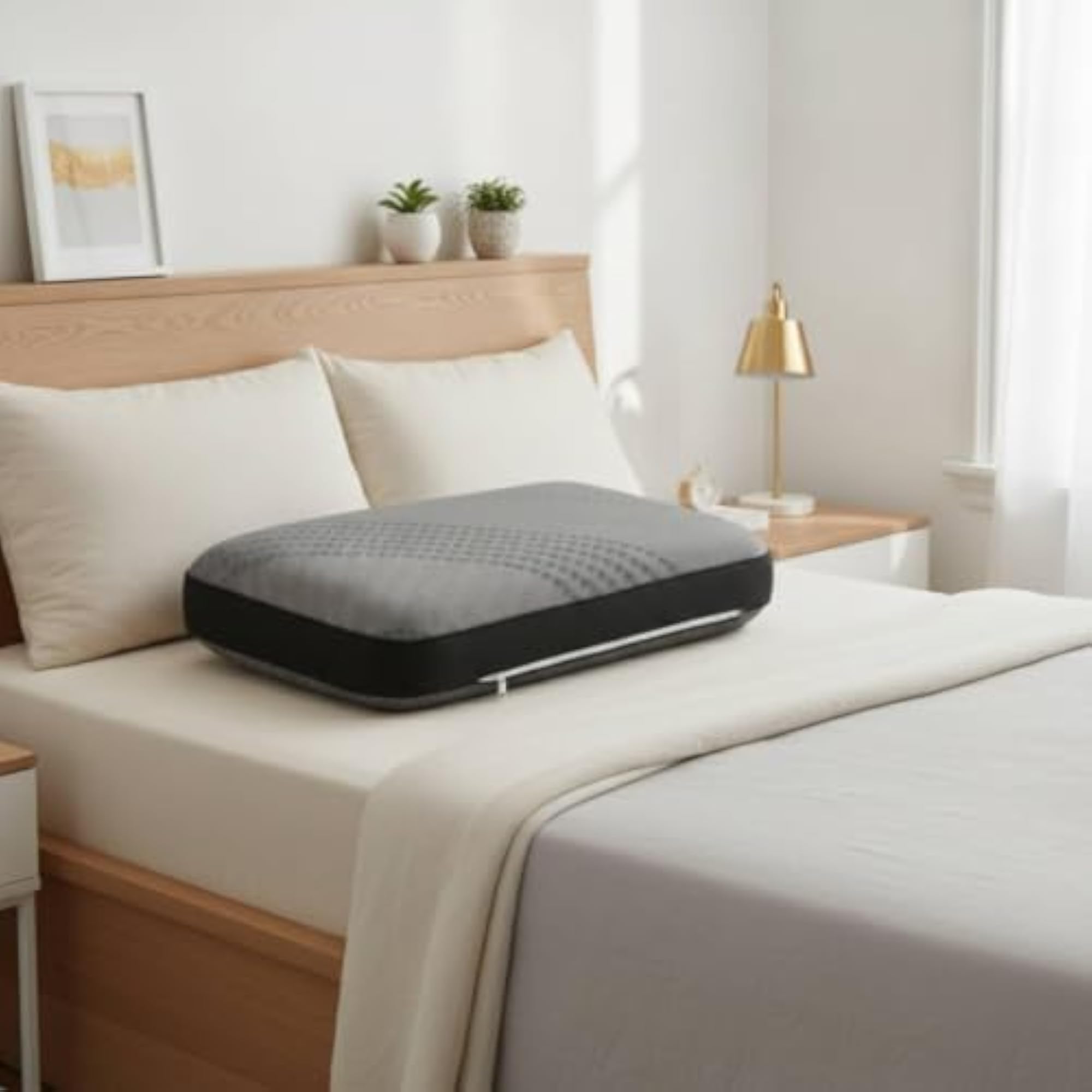 Memory Foam Pillow with Removable Cover