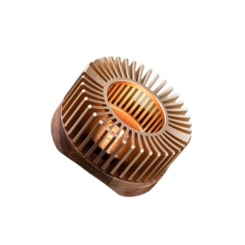 Soporte para tetera de diseño elegante con acabado dorado refinado 7