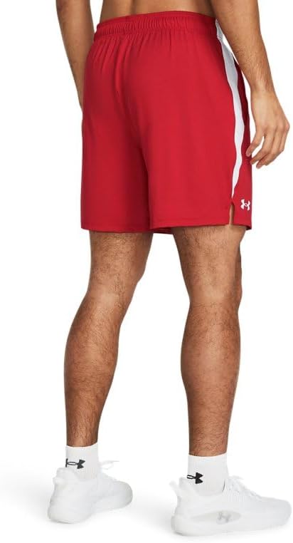 Under Armour Men's B0D9L5ZSMJ, Red-White - Image 2
