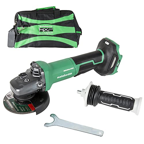 Metabo Hpt 36V Multivolt™ 4-1/2-Inch Cordless Angle Grinder | Tool Only - No Battery | Paddle Switch | 1,500 Watt | Variable Speed | Optional Ac Adapter | G3612Dvfq6 #TOP12