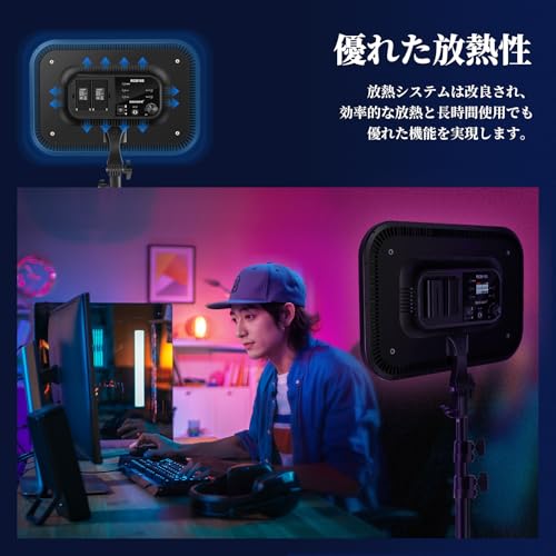 NEEWER RGB168 RGBビデオライト の商品画像 3