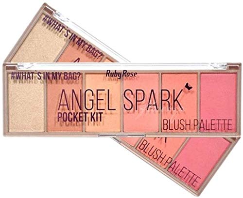 Paleta de Blush Pocket Angel Spark HB 6108 - Ruby Rose