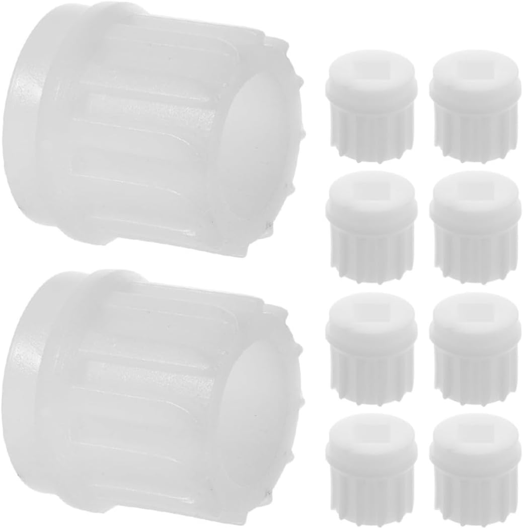 VALICLUD 10pcs Tooth Plastic Meat Grinder Gear Replacement for Food Processor and Meat Grinder, Lightweight Pp Material with Simple Installation, for Mincing and Sausage Stuffing Efficiency