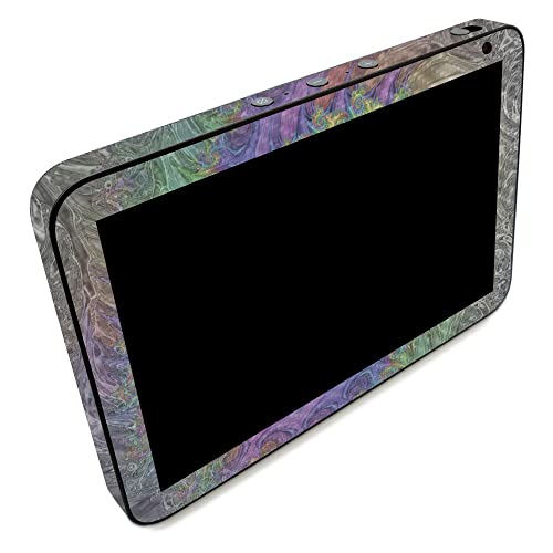 Image of MightySkins Carbon Fiber Skin Compatible with Amazon Echo Show 8 (Gen 2) - Tripping | Protective, Durable Textured Carbon Fiber Finish | Easy to Apply | Made in The USA