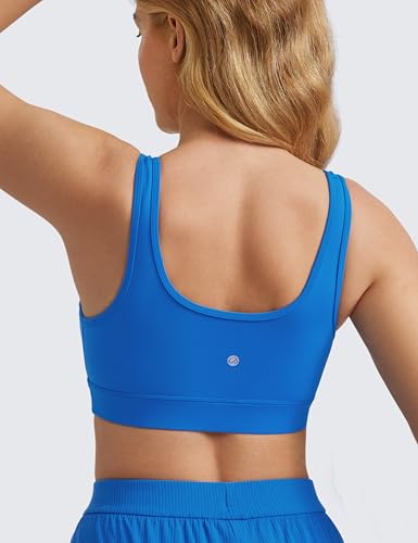 Image of CRZ YOGA Maternity V Neck Nursing Bras | Butterluxe, Doubled Lined, Light Support, Non Padded, Yoga, Extremely Soft, U Back, Wide Straps, Pregnancy and Postpartum