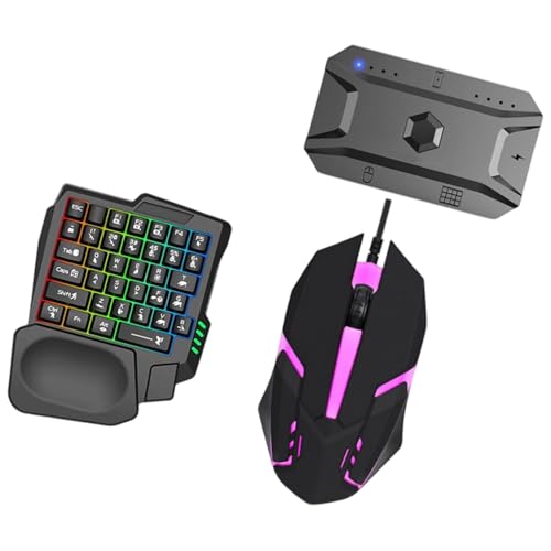 Clavier de jeu mécanique anti-latence et ensemble souris DPI réglable