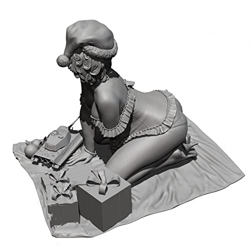 Figura modelo de resina oficial moderna 1:24 sin armar miniatura 3