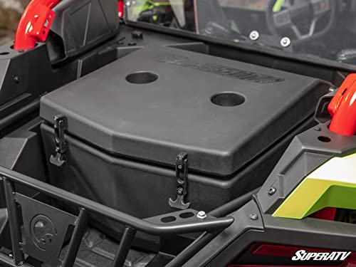 SuperATV 30L Black UTV Ice Chest Cargo Box for Polaris RZR PRO R 2022+
