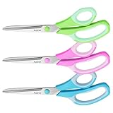 Asdirne Scissors, Premium 8.6” All Purpose Scissors, Ultra Sharp Stainless Steel Blades, Comfortable