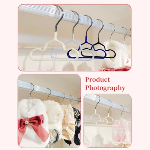 MANON ROSA Pet Clothing Hangers 10pcs for Cats & Dogs – Versatile, Durable No-Trace Design, Suitable for Pets Weighing 1-55 lbs, Dry & Wet Use