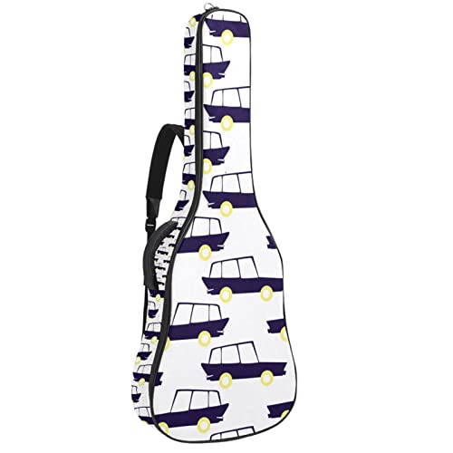Sac guitare acoustique étanche avec organiseur de poche intégré